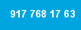 917 768 17 63 917 768 17 63